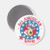 Patriotic Wheaten Magneet (Voorkant / Achterkant)