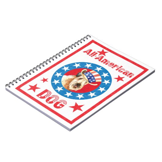 Patriotic Wheaten Notitieboek (Linkerzijde)