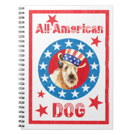 Patriotic Wheaten Notitieboek