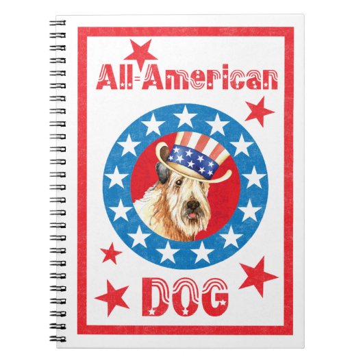 Patriotic Wheaten Notitieboek (Voorkant)