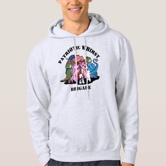 Patriotic Whimsy Brigade Hoodie (Voorkant)