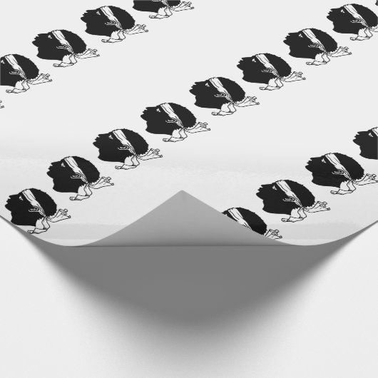 Patriotic wrapping paper Flag of Corsica Cadeaupapier (Hoek)