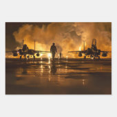 Patriotic Wrapping Paper for Decoupage 3 Sheets  (Voorkant 2)