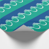 Patriotic wrapping paper with Flag of Ottawa Cadeaupapier (Hoek)