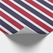 Patriotic wrapping paper with Flag of Thailand Cadeaupapier (Hoek)
