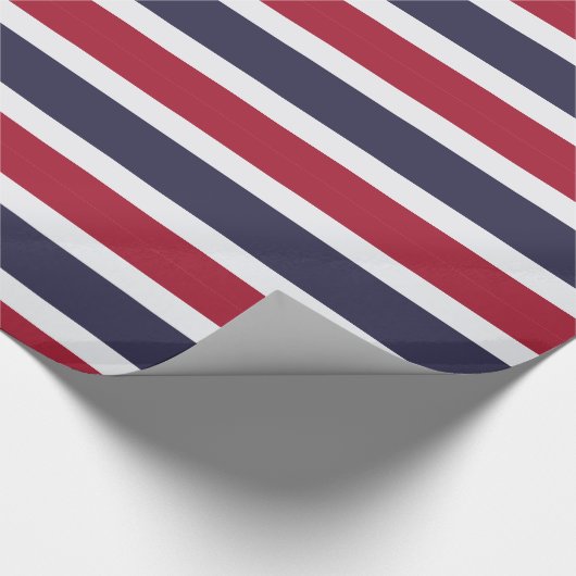 Patriotic wrapping paper with Flag of Thailand Cadeaupapier (Hoek)