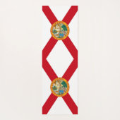 Patriotic Yoga Mats met vlag van Florida, Verenigd Yogamat (Achterkant)