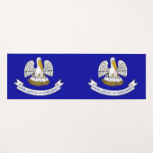 Patriotic Yoga Mats met vlag van Louisiana, Vereni Yogamat (Voorkant (horizontaal))