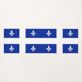 Patriotic Yoga Mats met vlag van Quebec, Canada Yogamat (Voorkant (horizontaal))