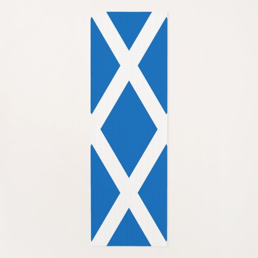 Patriotic Yoga Mats met vlag van Schotland, VK Yogamat (Voorkant)