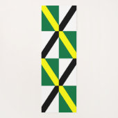 Patriotic Yoga Mats with flag of Monterey, USA Yogamat (Achterkant)