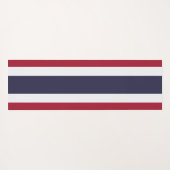 Patriotic Yoga Mats with flag of Thailand Yogamat (Achterkant (horizontaal))