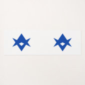 Patriotic Yoga Mats with flag of Toyota City Yogamat (Achterkant (horizontaal))