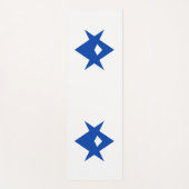 Patriotic Yoga Mats with flag of Toyota City Yogamat (Voorkant)