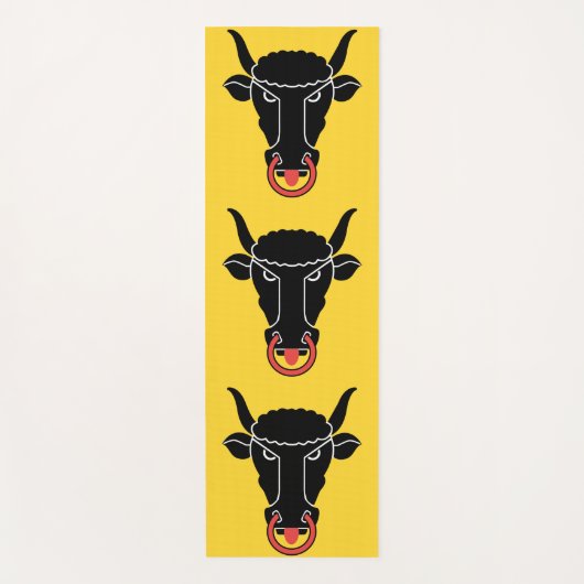 Patriotic Yoga Mats with flag of Uri, Switzerland Yogamat