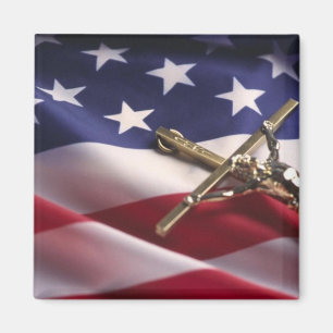 PATRIOTISCH AMERIKAANS CHRISTELIJK MAGNEET