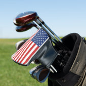 PATRIOTISCH AMERIKAANSE VLAGGPOTTER GOLF HEAD HOES GOLFHEADCOVER (Insitu)