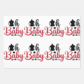 PATRIOTISCH BABY-WRAPPEPAPIER INPAKPAPIER VEL (Voorkant 3)