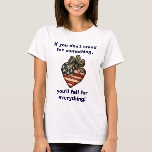 PATRIOTISCH HART T-SHIRT (Voorkant)