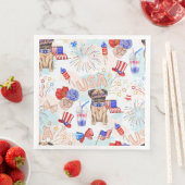 PATRIOTISCH RODE WITTE BLAUW 4 JULI SERVET (Insitu)