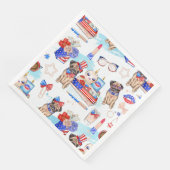 PATRIOTISCH RODE WITTE BLAUW 4 JULI SERVET (Hoek)