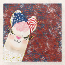 PATRIOTISCH RODE WITTE BLAUWE ALPACA