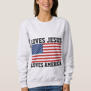 PATRIOTISCHE 4E VAN JULI CHRISTELIJKE T-SHIRTS