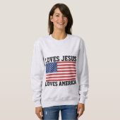 PATRIOTISCHE 4E VAN JULI CHRISTELIJKE T-SHIRTS (Voorkant volledig)