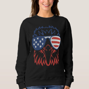 PATRIOTISCHE ADelaar 4 juli Vlag van de VS Amerika Trui