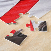 PATRIOTISCHE AMERIKAANSE VLAG ELLE JIGSAW PUZZZLE LEGPUZZEL (Zijkant)