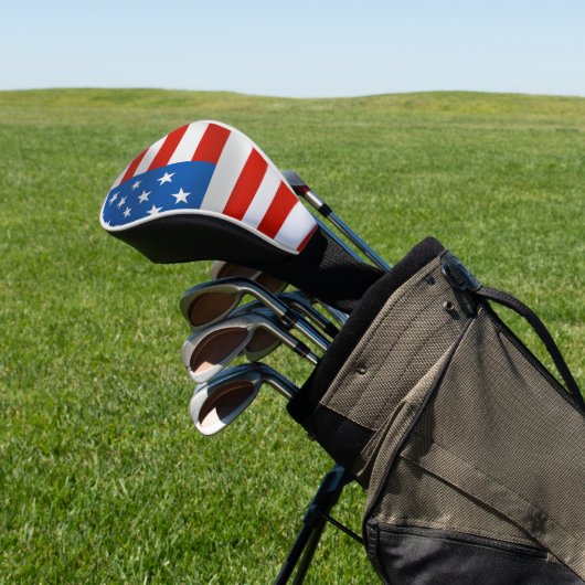 PATRIOTISCHE AMERIKAANSE VLAG GOLFHEADCOVER (Insitu)