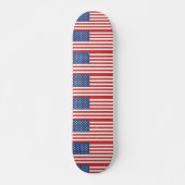 PATRIOTISCHE AMERIKAANSE VLAGGENSCHEPEN PERSOONLIJK SKATEBOARD (Voorkant)