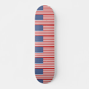 PATRIOTISCHE AMERIKAANSE VLAGGENSCHEPEN PERSOONLIJK SKATEBOARD