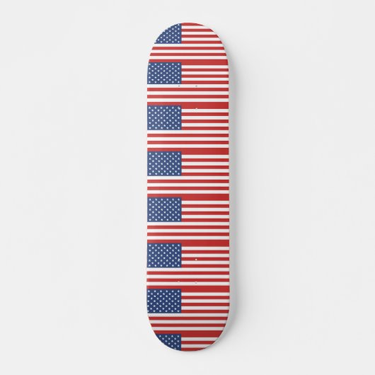 PATRIOTISCHE AMERIKAANSE VLAGGENSCHEPEN PERSOONLIJK SKATEBOARD (Voorkant)