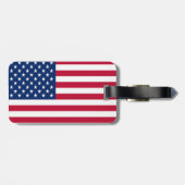 PATRIOTISCHE BAGAGELABELS -  - VOEG NAAM TOE (Achterkant horizontaal)