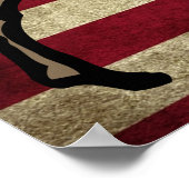 PATRIOTISCHE BUFFALO POSTER ART (Hoek)