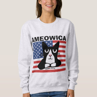 PATRIOTISCHE CAT T SHIRTS, KAT PANDA TRUI