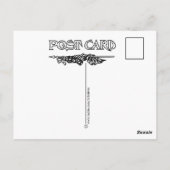 "PATRIOTISCHE GARDEN" STROOMVLAG BRIEFKAART (Achterkant)