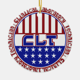 PATRIOTISCHE KLINISCHE LABORATORIUMTEKST KERAMISCH ORNAMENT