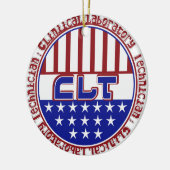 PATRIOTISCHE KLINISCHE LABORATORIUMTEKST KERAMISCH ORNAMENT (Links)