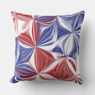 PATRIOTISCHE RODE WITTE BLAUW ABSTRACT KUSSEN