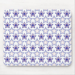 PATRIOTISCHE RODE WITTE BLAUWE STARS MUISMAT