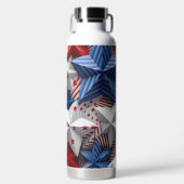 PATRIOTISCHE RODE WITTE BLAUWE STARS WATERFLES (Voorkant)