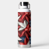 PATRIOTISCHE RODE WITTE BLAUWE STARS WATERFLES (Achterkant)