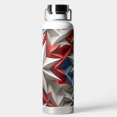 PATRIOTISCHE RODE WITTE BLAUWE STARS WATERFLES (Achterkant)