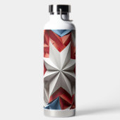 PATRIOTISCHE RODE WITTE BLAUWE STARS WATERFLES (Links)