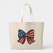 🇺🇸 Patriotische strik tas 🎀👜✨ (Achterkant)