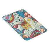 PATRIOTISCHE TEDDY BEAR & QUILT MAGNET MAGNEET (Rechterzijde)