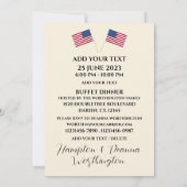 PATRIOTISCHE Uitnodiging (Achterkant)