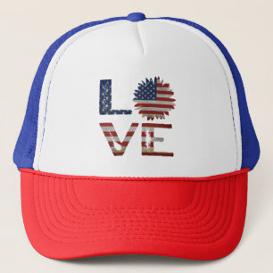 PATRIOTISCHE VERPLICHTING VAN 4 JULI TRUCKER PET